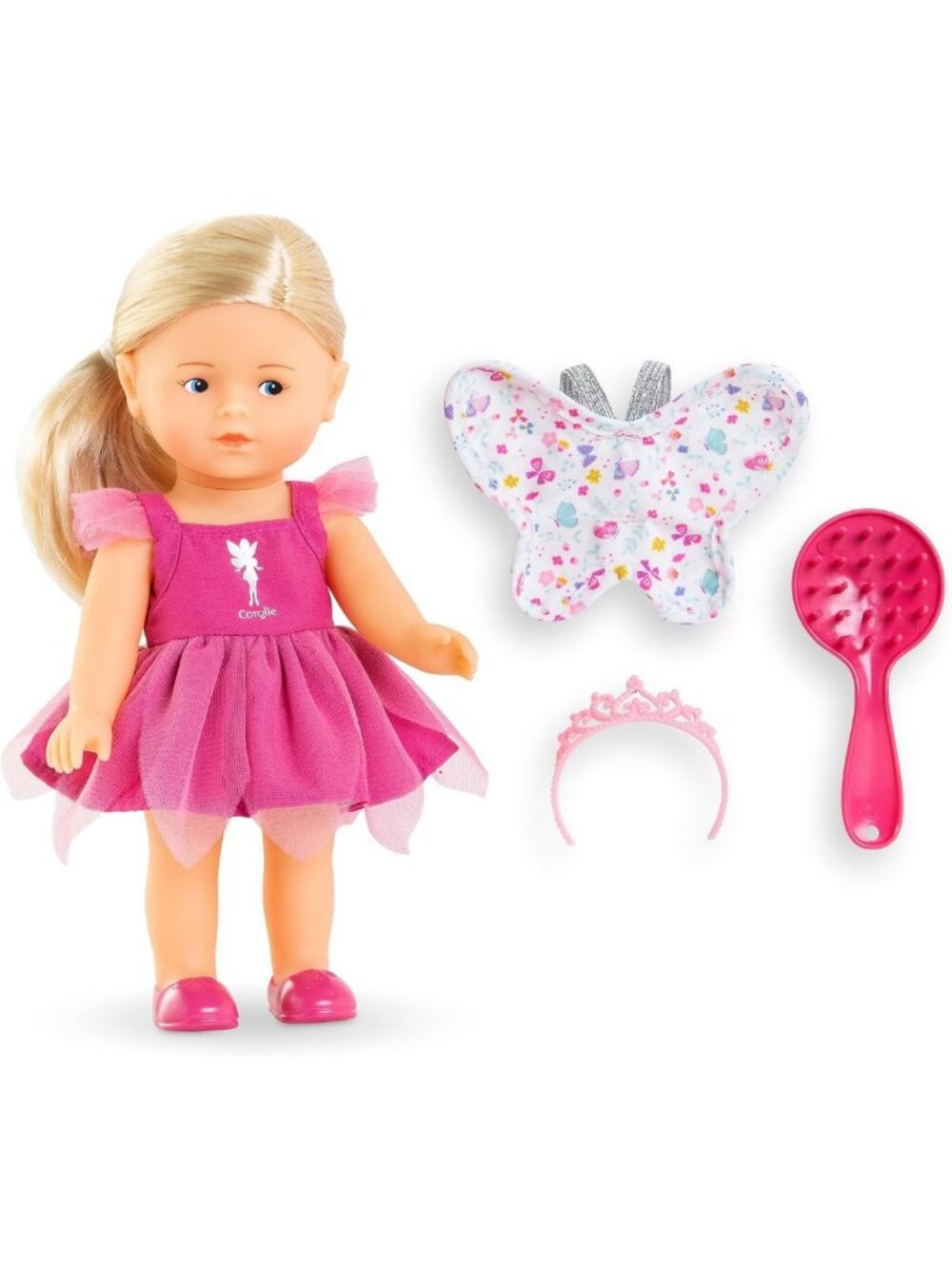 Mini Fairy Doll Box Set - 20cm Rosy Fairy, Perfect Gift for Ages 3
